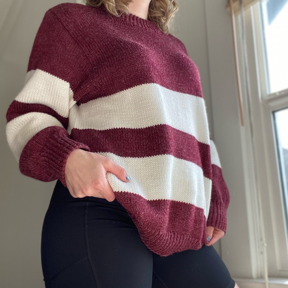 Oversized Stripped Sweater